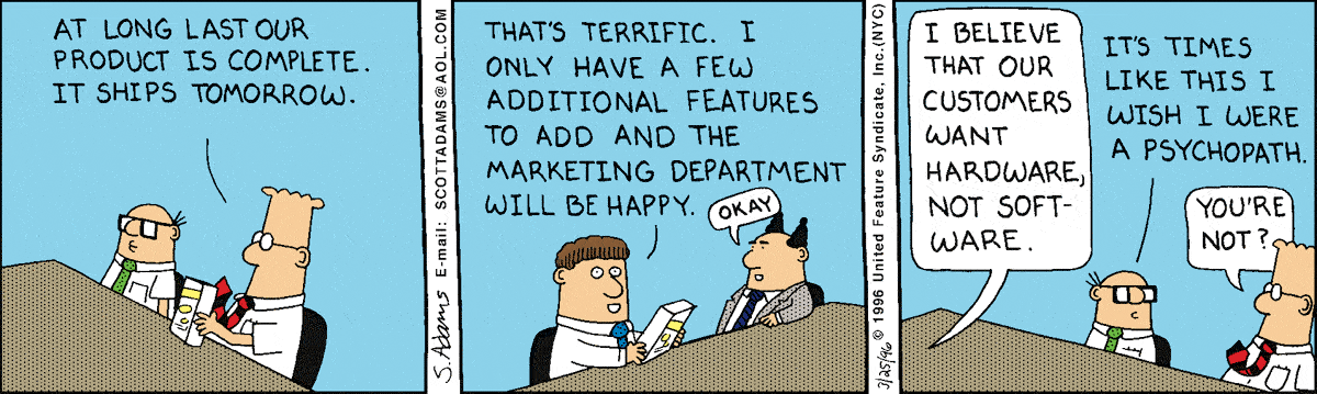 Dilbert Cartoon